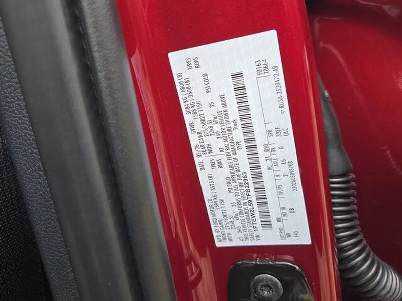 New 2026 Ruby Red Metallic Tinted Clearcoat Ford STX® image 6