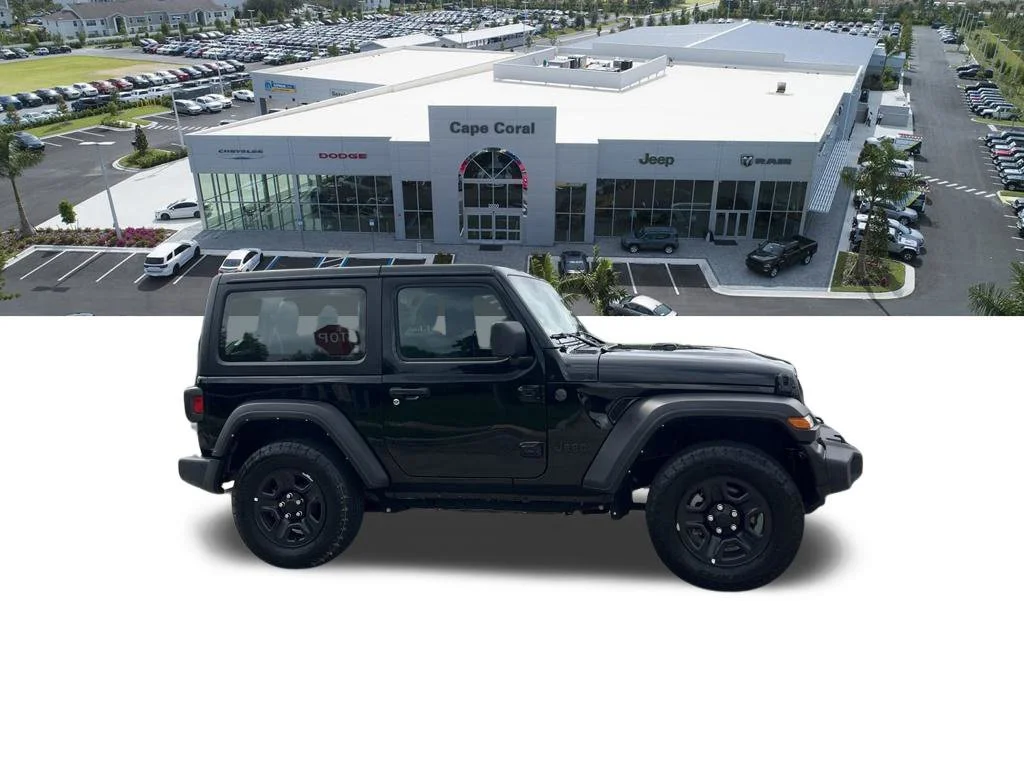 Certified Used 2025 Black Jeep Sport image 4