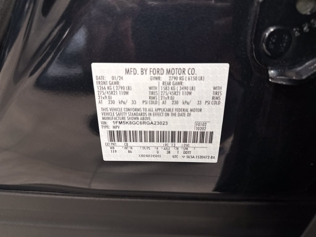 Used 2024 Blue Metallic Ford ST image 17