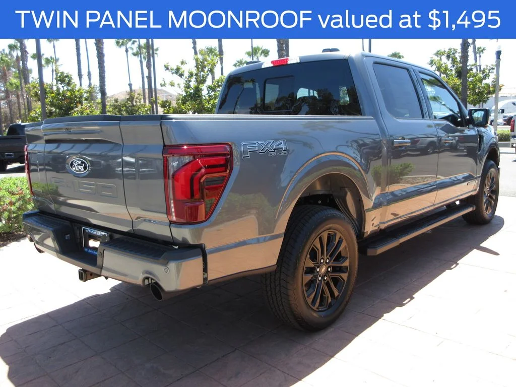 New 2026 Carbonized Gray Metallic Ford Lariat image 4