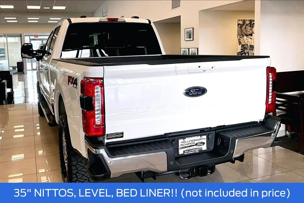 New 2026 Star White Metallic Tri-Coat Ford F-250® Lariat® image 3
