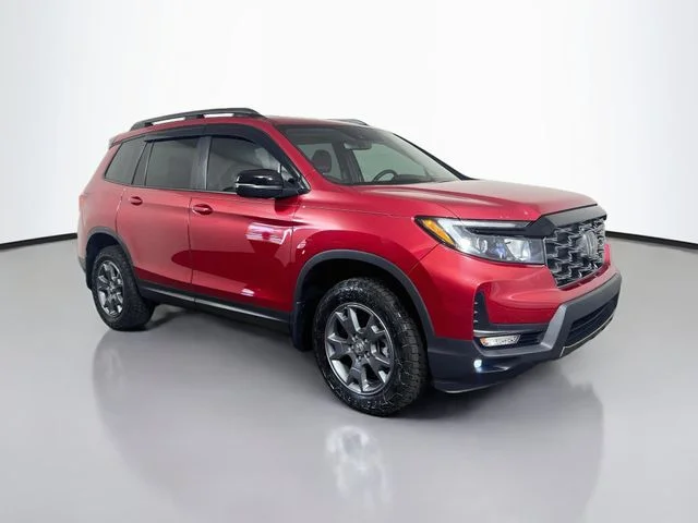 Certified Used 2025 Radiant Red Metallic II Honda AWD TRAILSPORT image 24