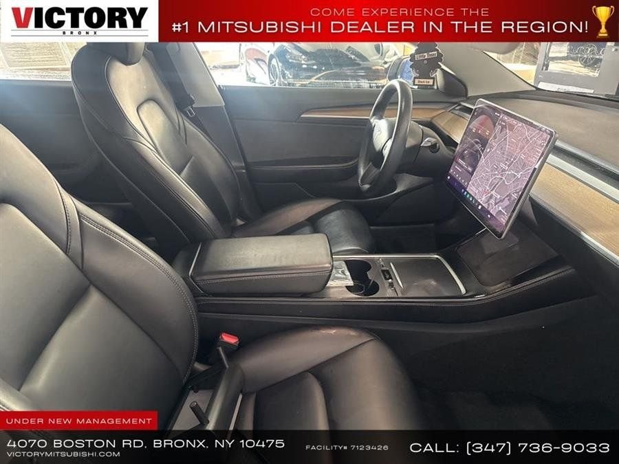 Used 2021 Black Tesla Standard Range Plus image 13