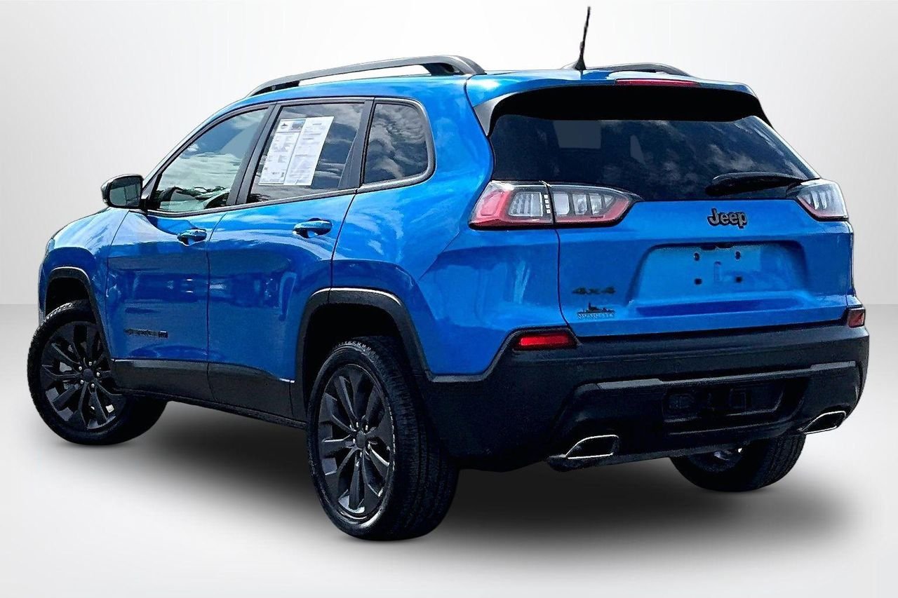 Used 2021 Hydro Blue Pearlcoat Jeep 80th Anniversary 4x4 image 5