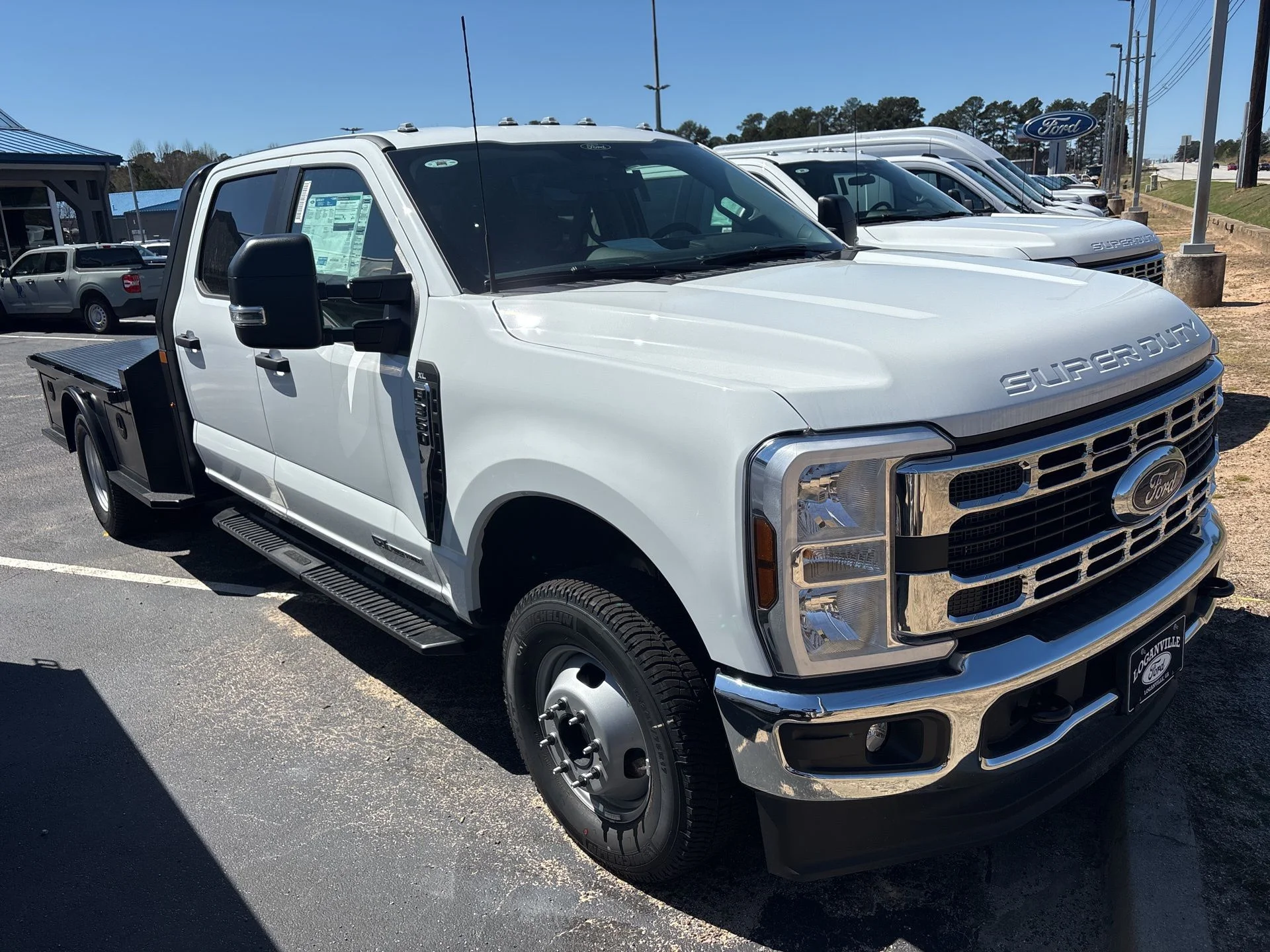 New 2026 Oxford White Ford F-350® XL image 2
