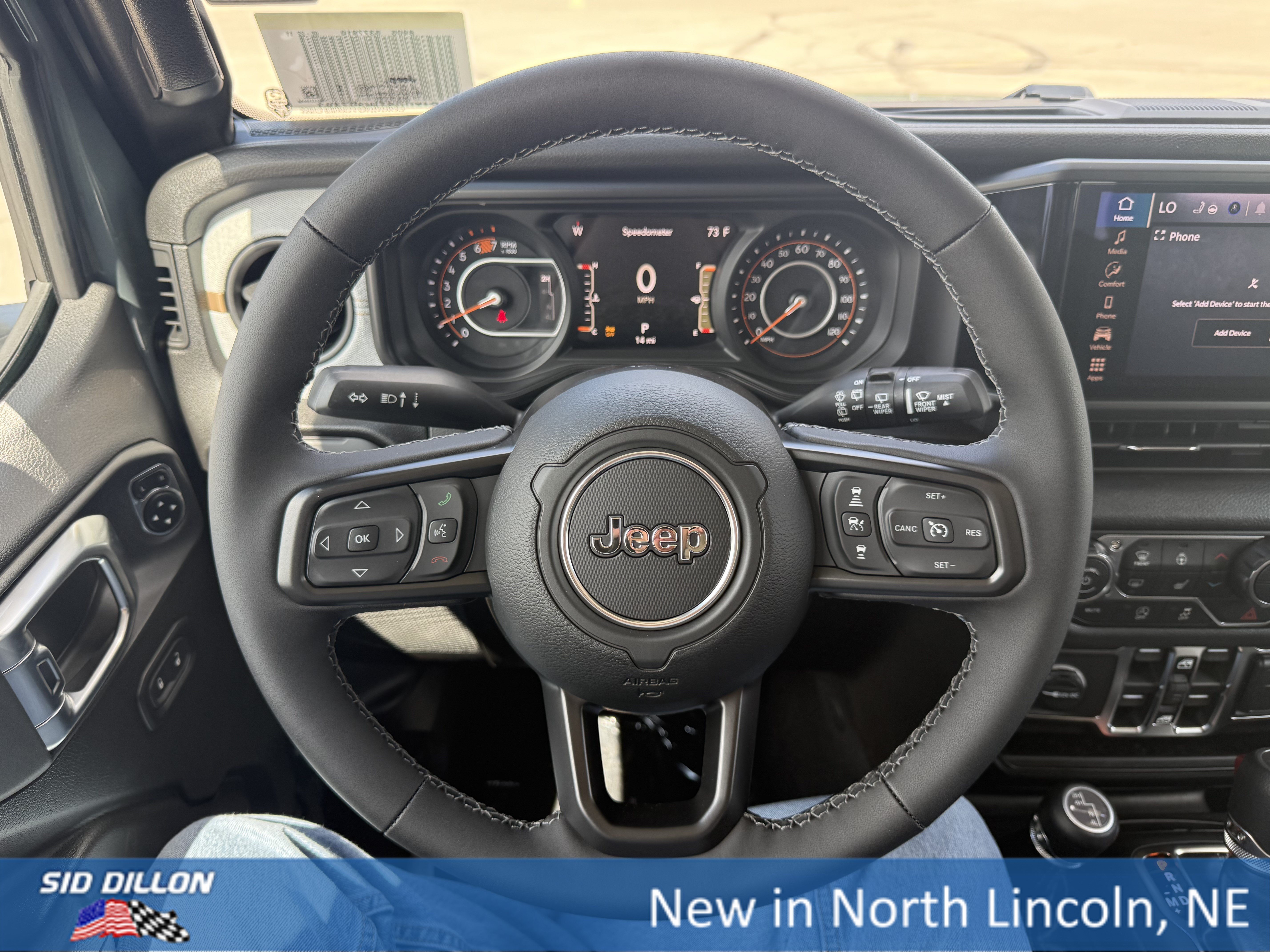 New 2026 Hydro Blue Pearl-Coat Exterior Paint Jeep 4-Door Sport S 4x4 image 7