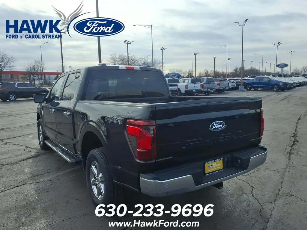 Certified Used 2025 Black Metallic Ford XLT image 5