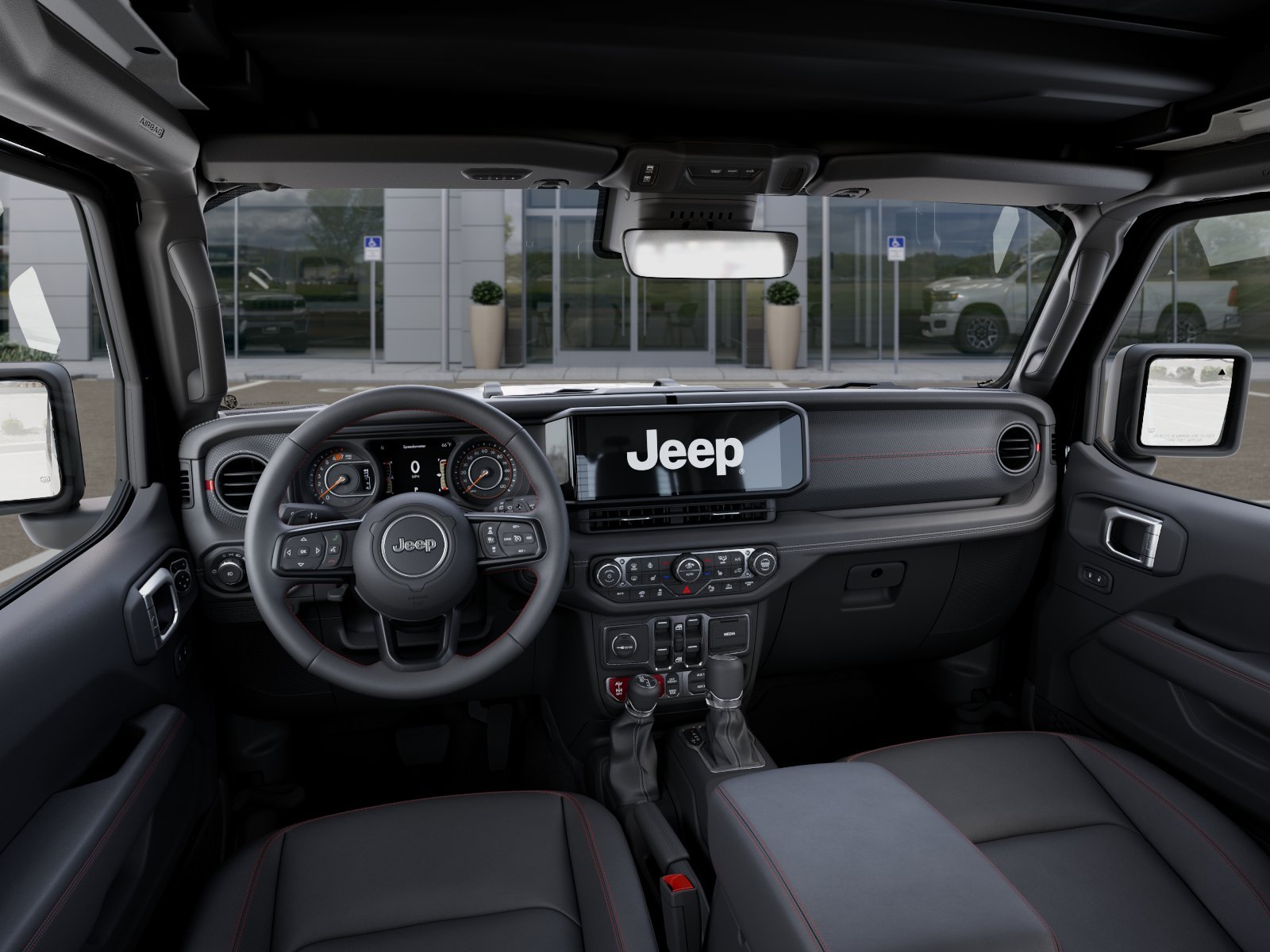 New 2026 Black Clear-Coat Exterior Paint Jeep 4-Door Moab 392 4x4 image 14