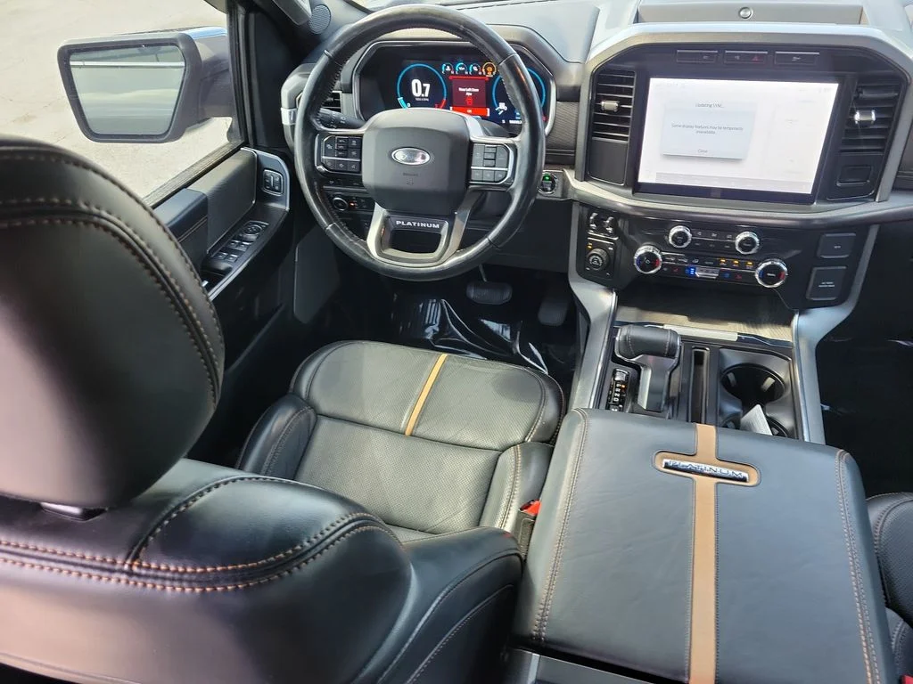 Used 2022 Carbonized Gray Metallic Ford Platinum image 10