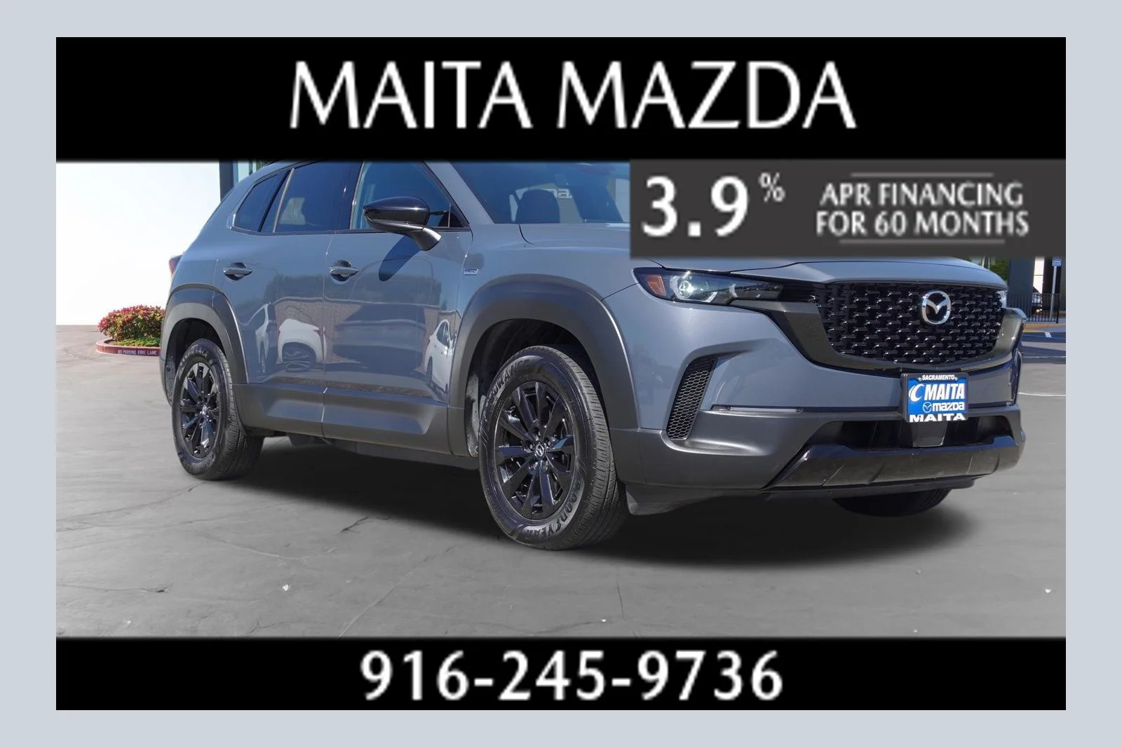 Certified Used 2025 Polymetal Gray Metallic Mazda Premium image 1
