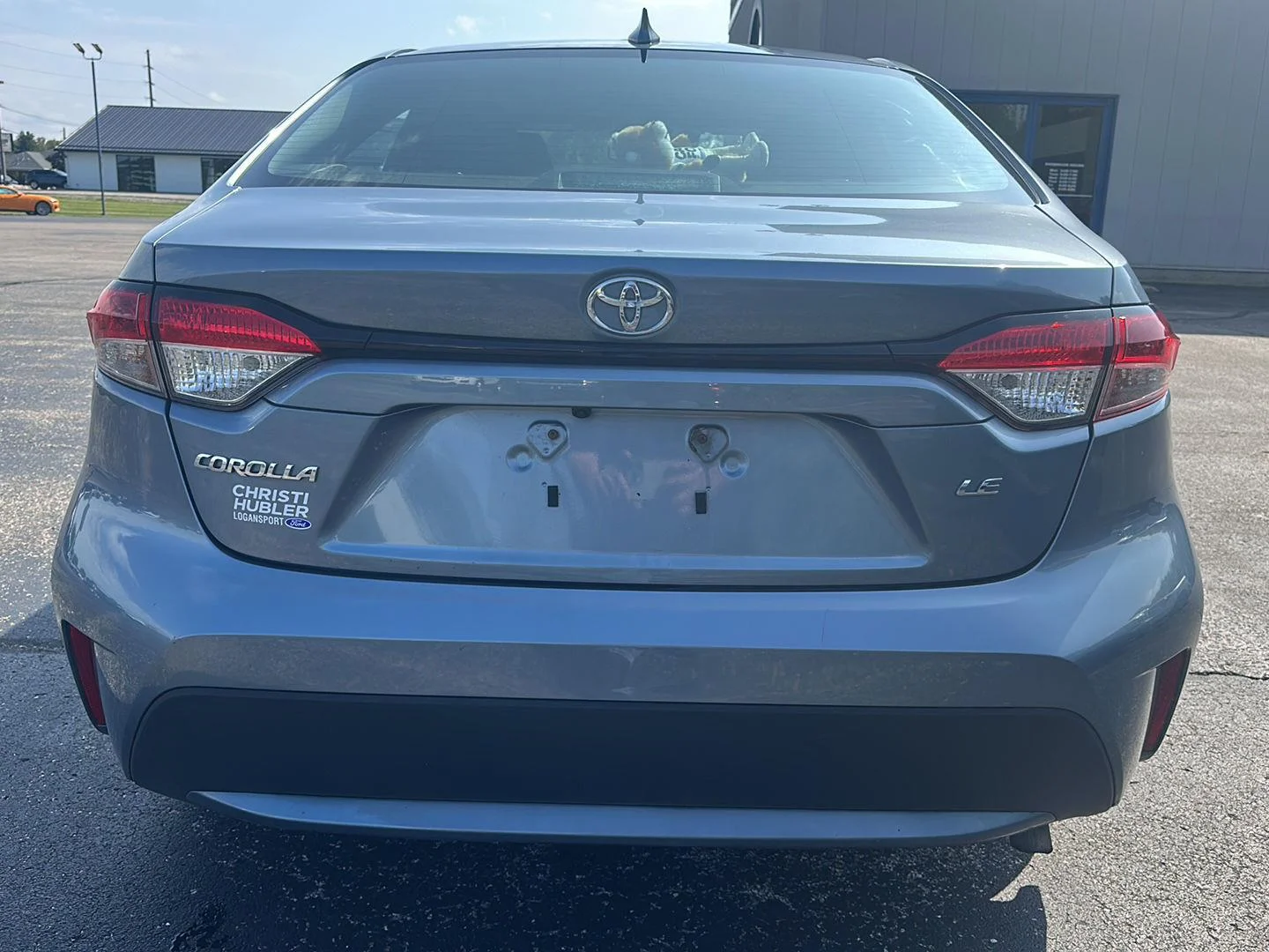 Used 2020 Celestite Gray Metallic Toyota LE image 6