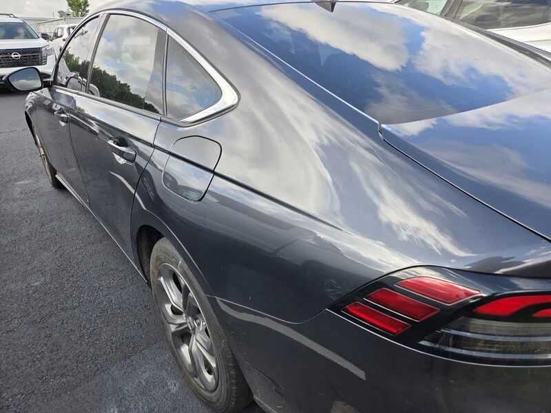 Used 2024 Meteorite Gray Metallic Honda EX image 8