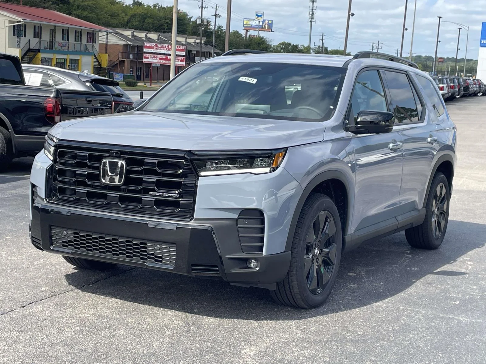 New 2026 Sonic Gray Pearl Honda BLACK EDITION AWD image 3