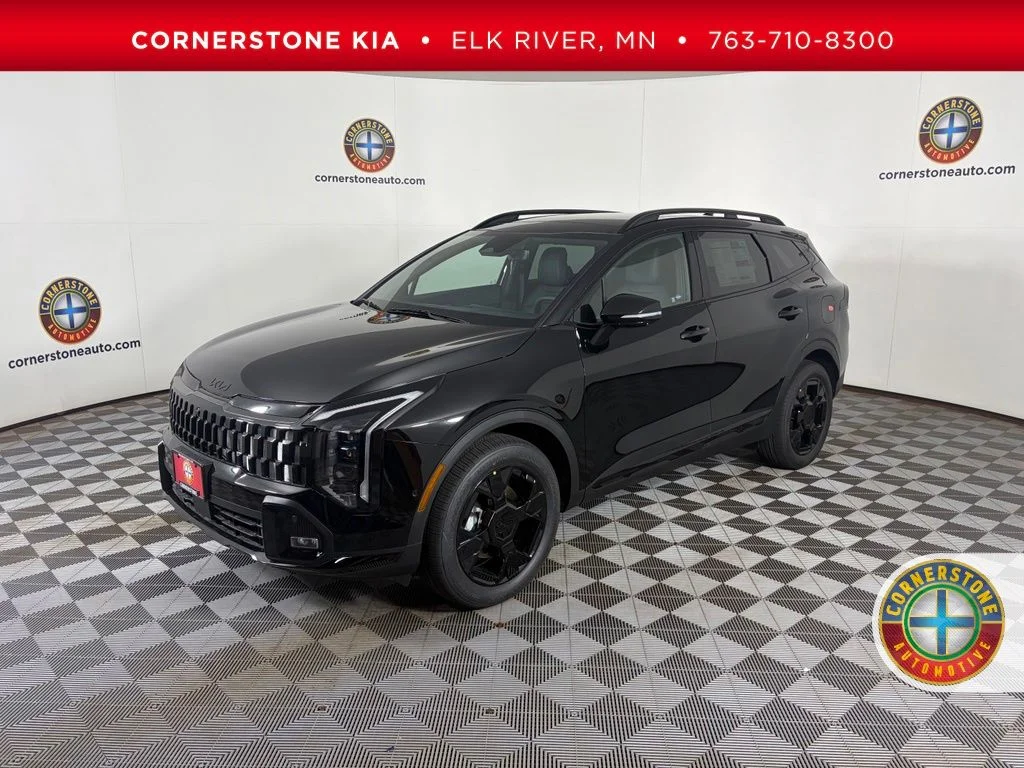 New 2026 Ebony Black Kia X-Line image 1