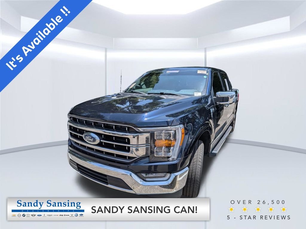 Used 2023 Blue Ford Lariat image 1