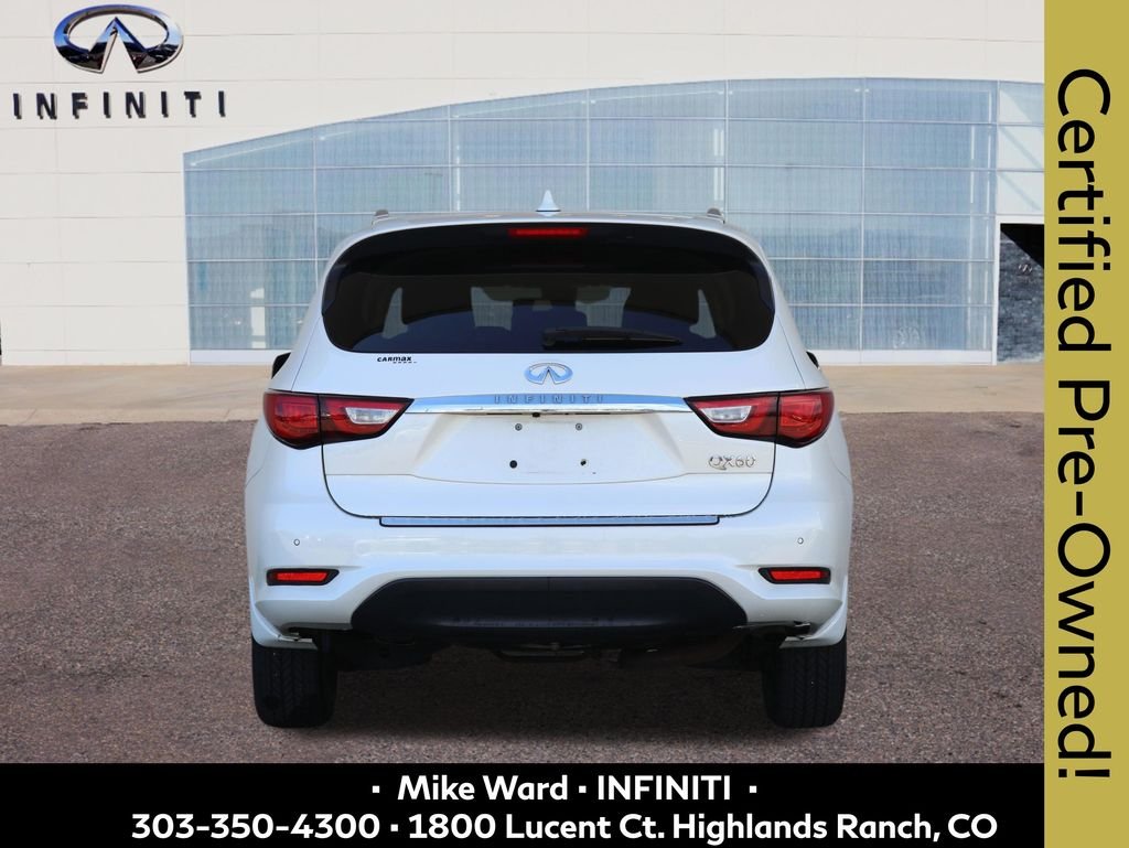 Certified Used 2017 White INFINITI Base image 4