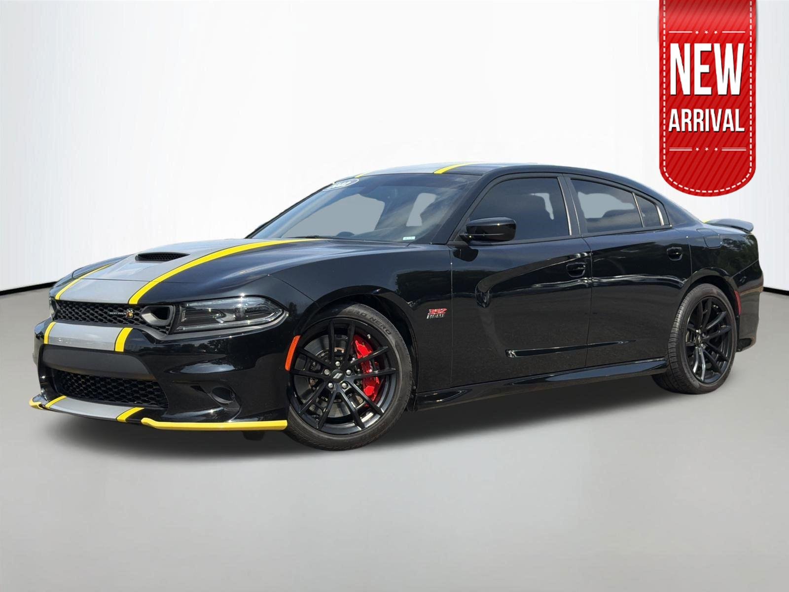 Used 2022 Pitch Black Clearcoat Dodge Scat Pack image 1