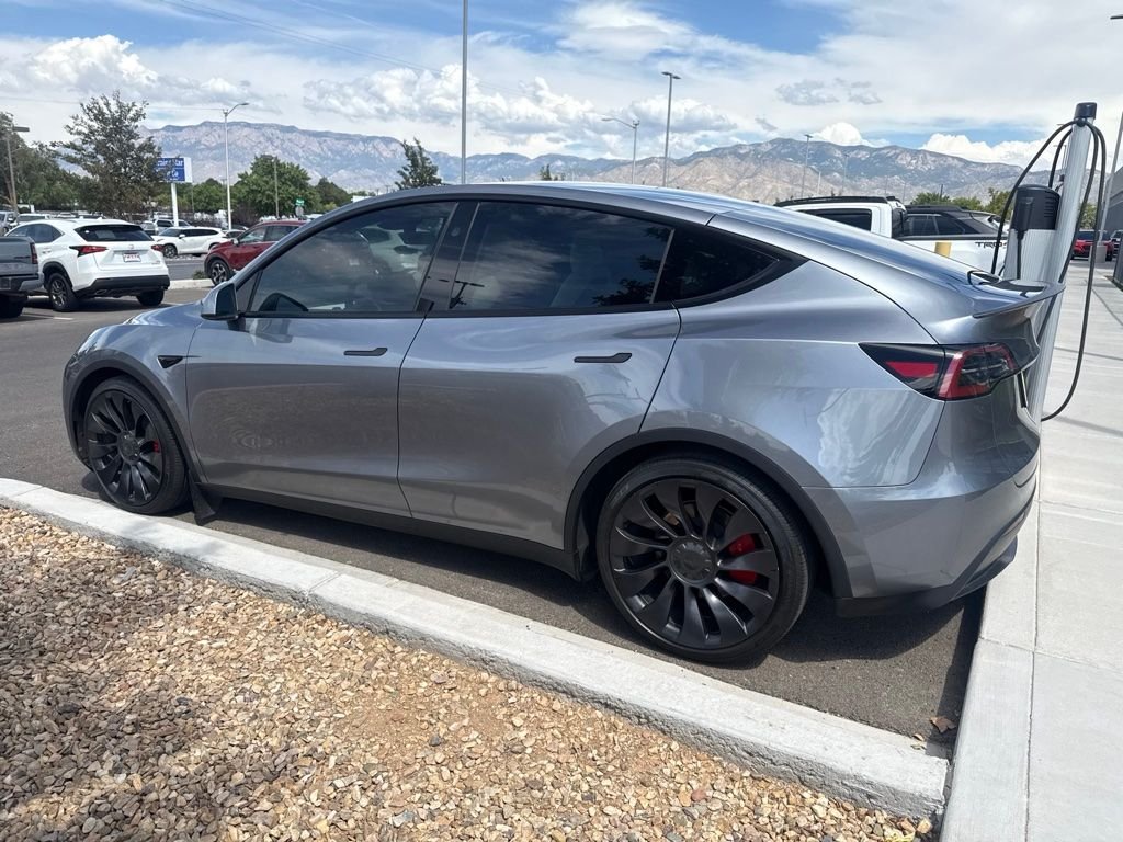 Used 2024 Silver Tesla Performance image 11