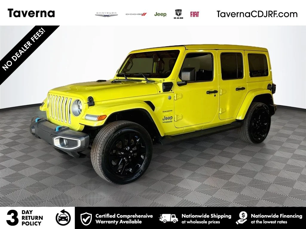 Used 2022  Jeep Unlimited Sahara 4xe image 1
