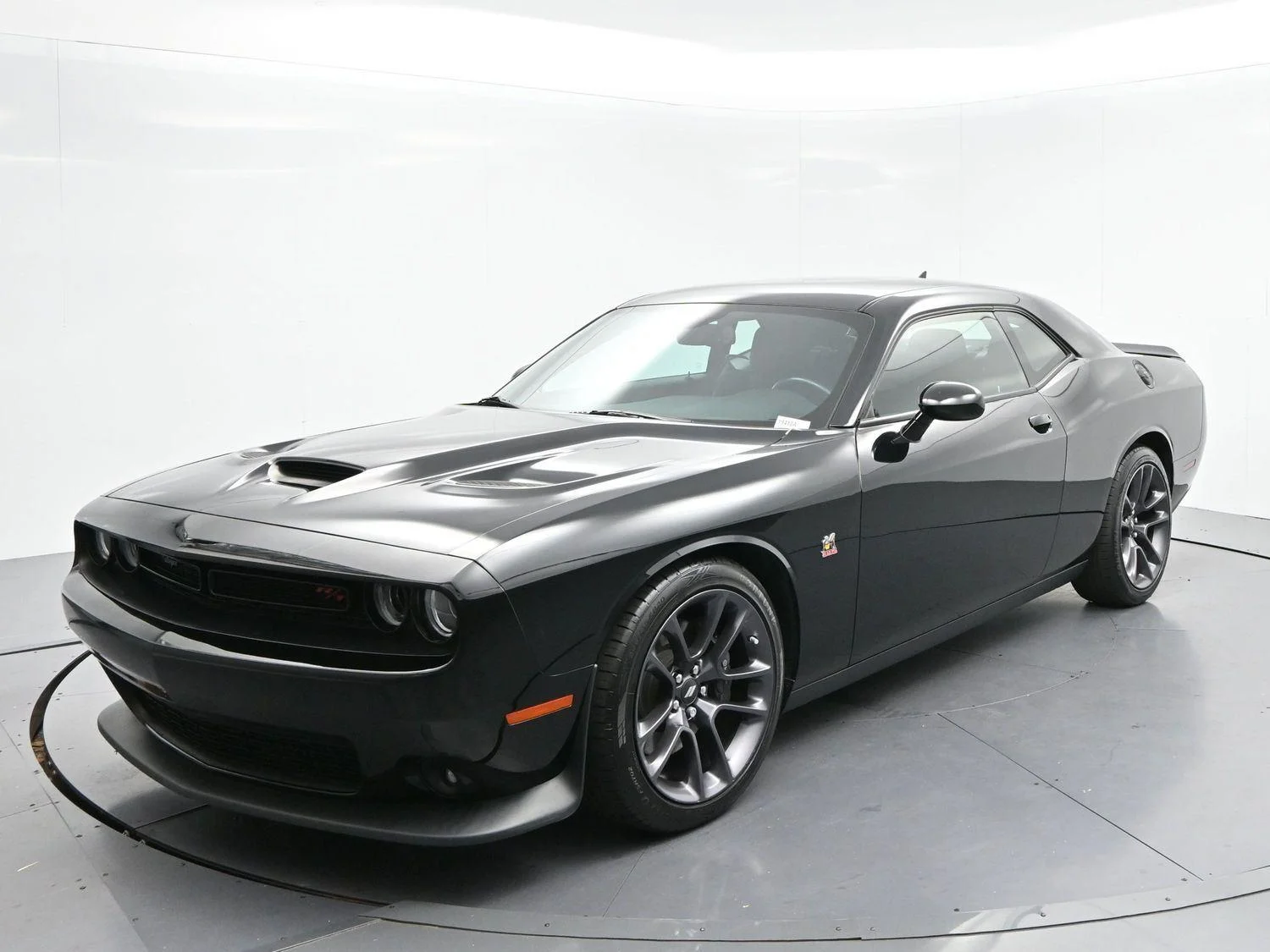 Used 2023 Pitch Black Clearcoat Dodge R/T Scat Pack image 3