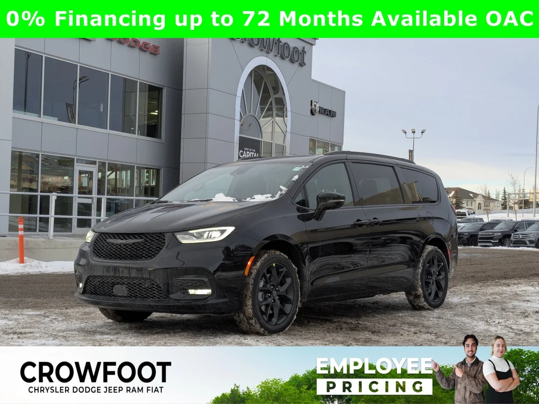 New 2026 Black Chrysler Limited - - AWD - 360 Camera - Vented Seats - AWD System - Remote Start & More! image 1