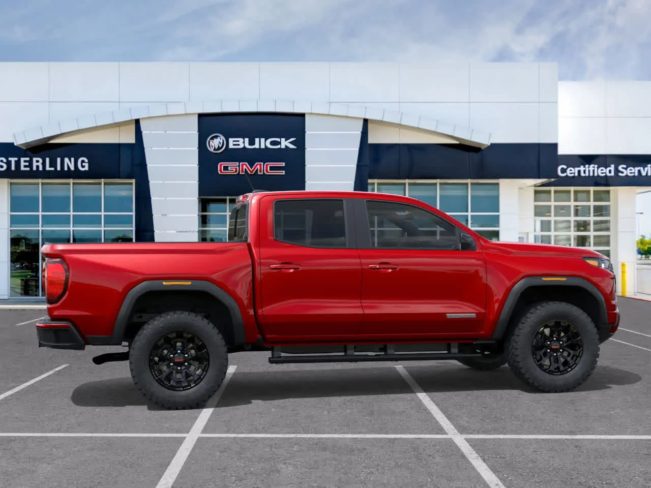 New 2026 Volcanic Red Tintcoat GMC Elevation image 6