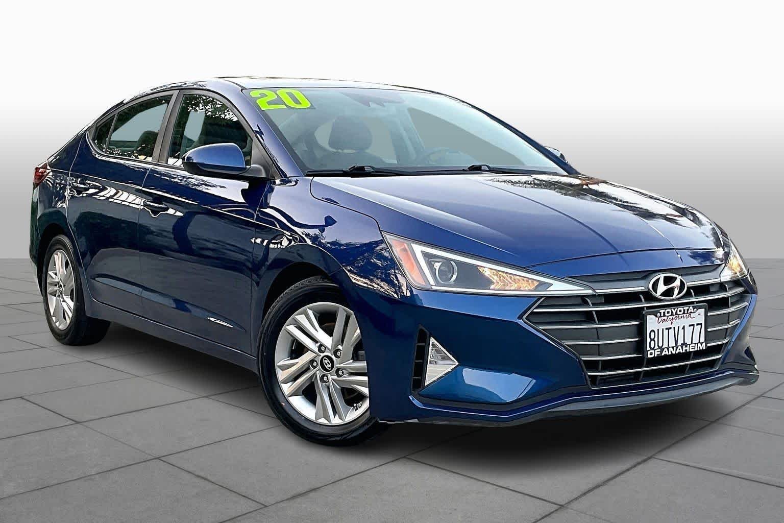 Used 2020 Hyundai Elantra Value Edition with VIN 5NPD84LF7LH607456 for sale in Anaheim, CA