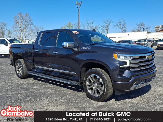 2022 Chevrolet Silverado 1500 4WD Crew Cab Standard Bed High Country