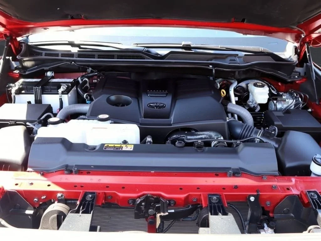 Used 2024 Supersonic Red Toyota SR5  TRD image 35