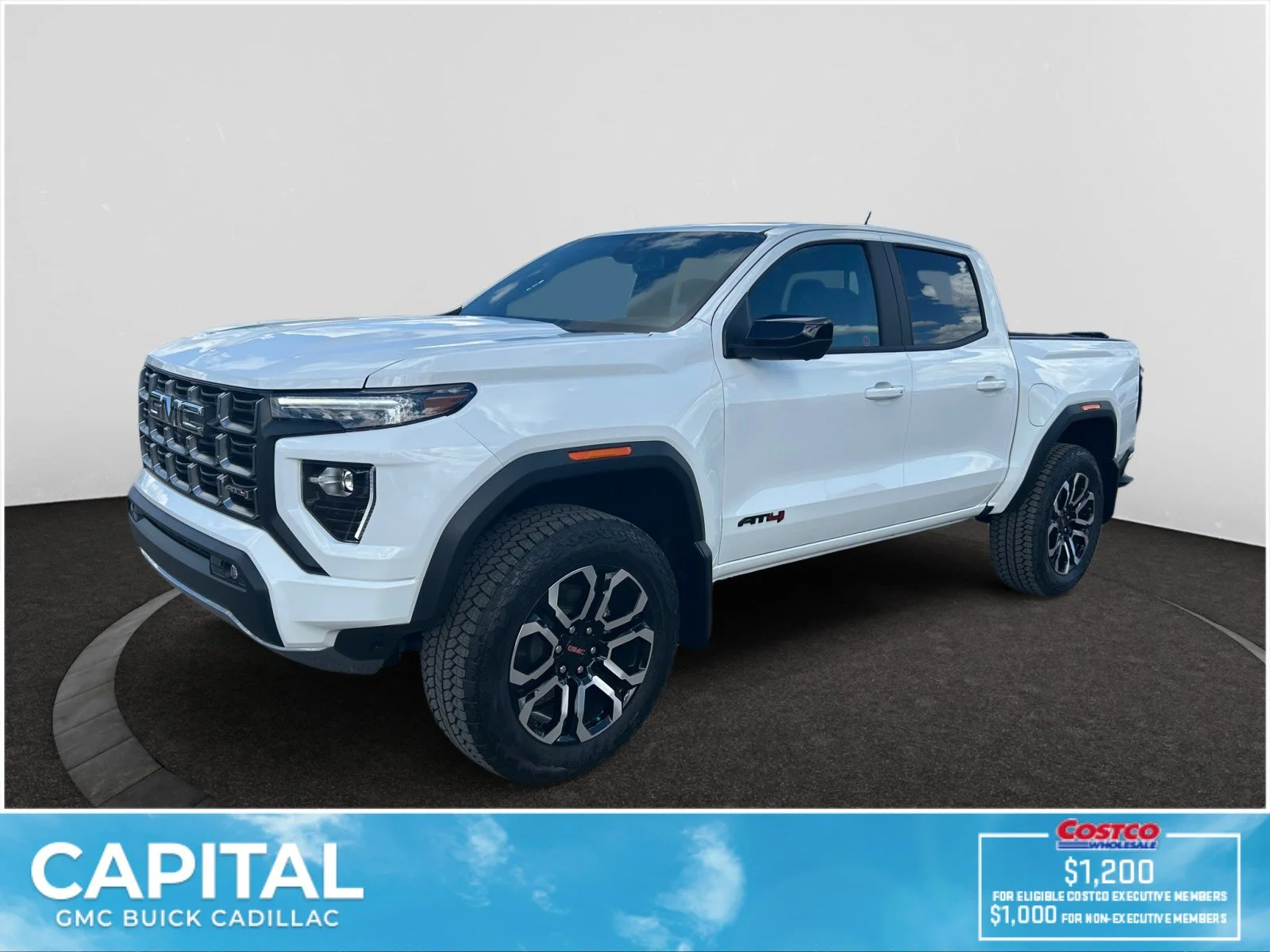 New 2026 Summit White GMC AT4 image 1