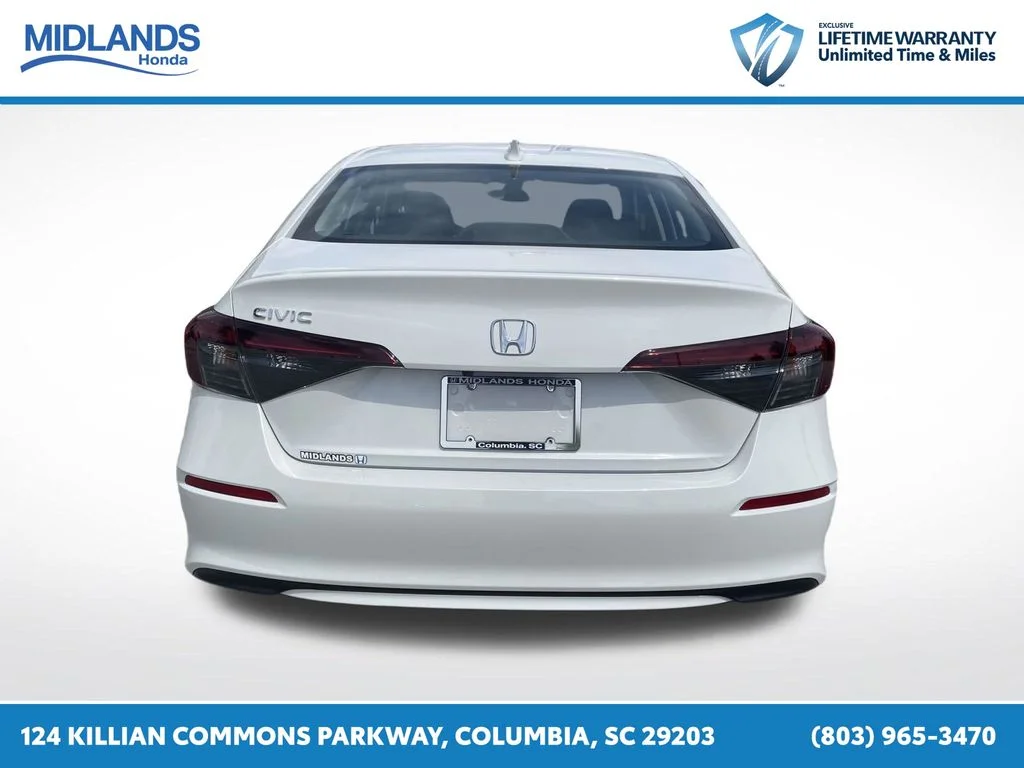 New 2026 Platinum White Pearl Honda 2WD LX image 5