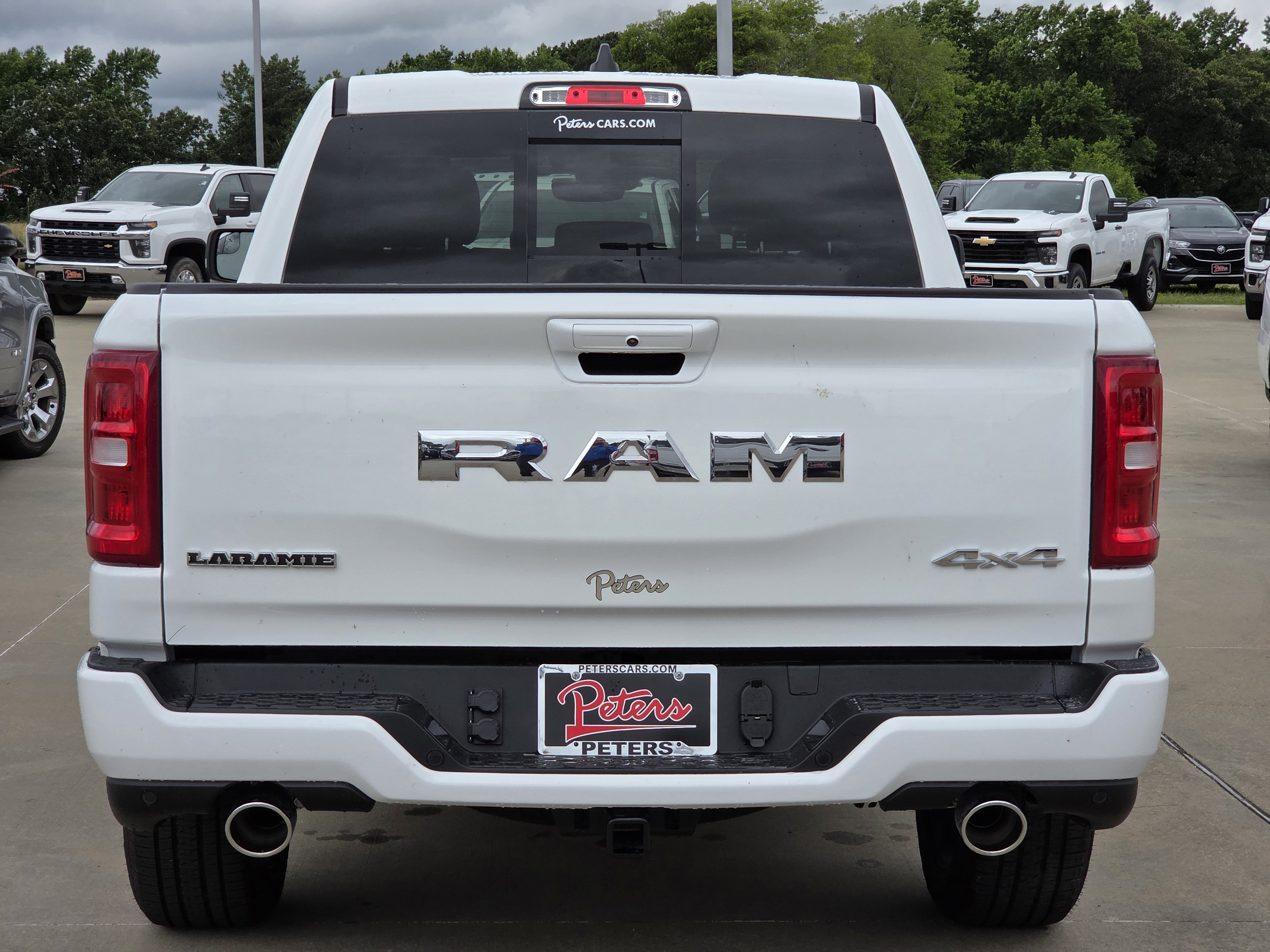 New 2026 Bright White Clearcoat Ram Laramie image 4