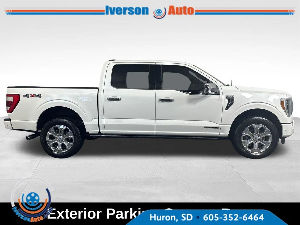 Used 2022 Star White Metallic Tri-Coat Ford Platinum image 13