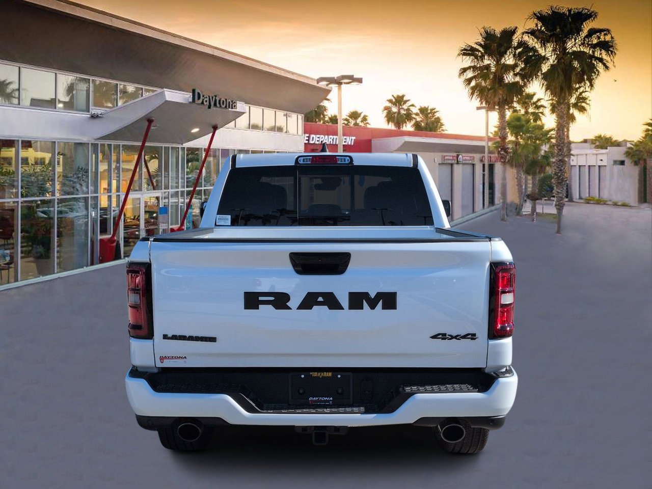 New 2026 Ivory White Tri-Coat Pearlcoat RAM Laramie image 4