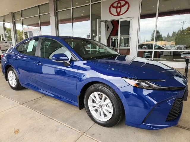 Certified Used 2026 Blue Toyota LE image 4