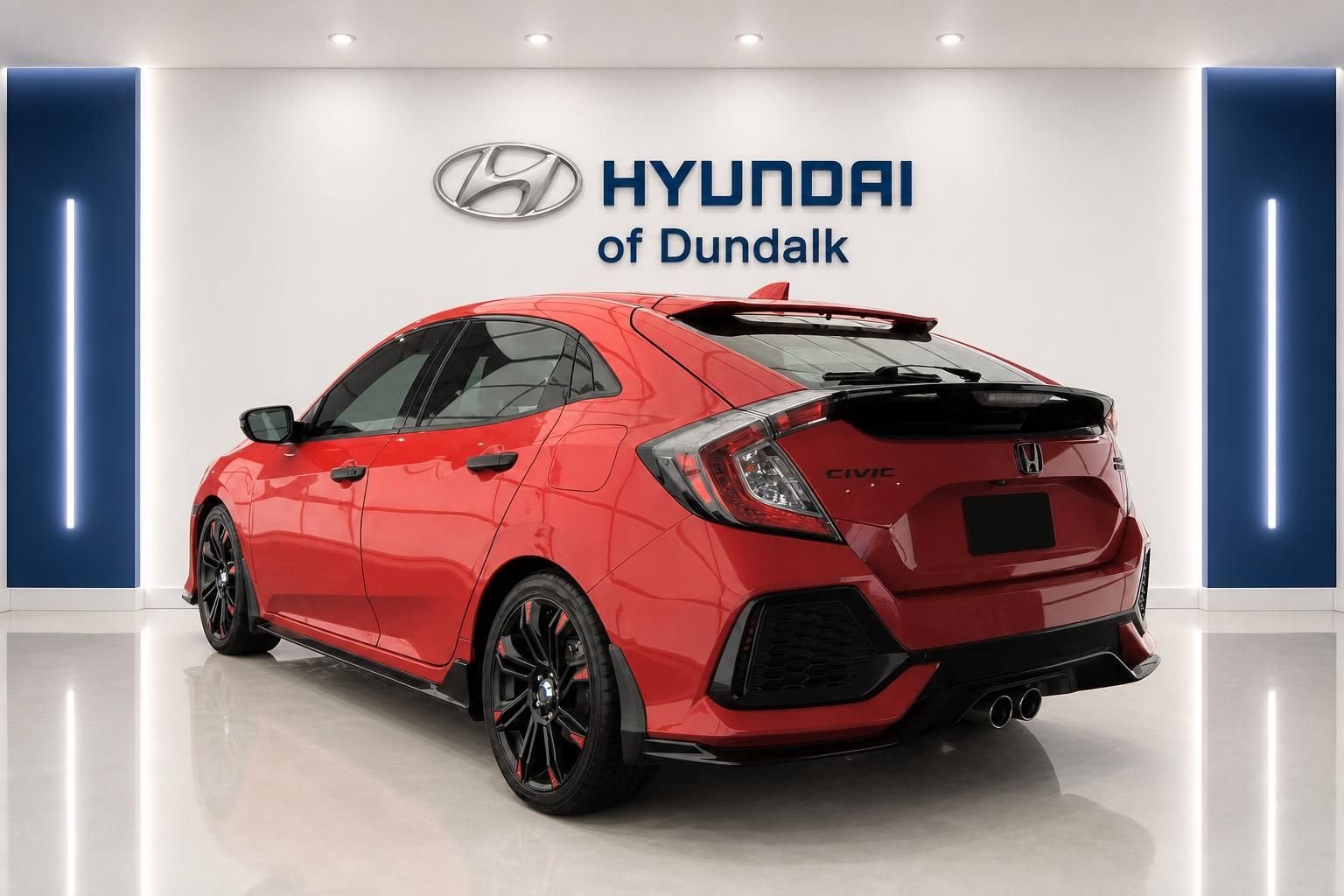 Used 2019 Red Honda Sport Touring image 2