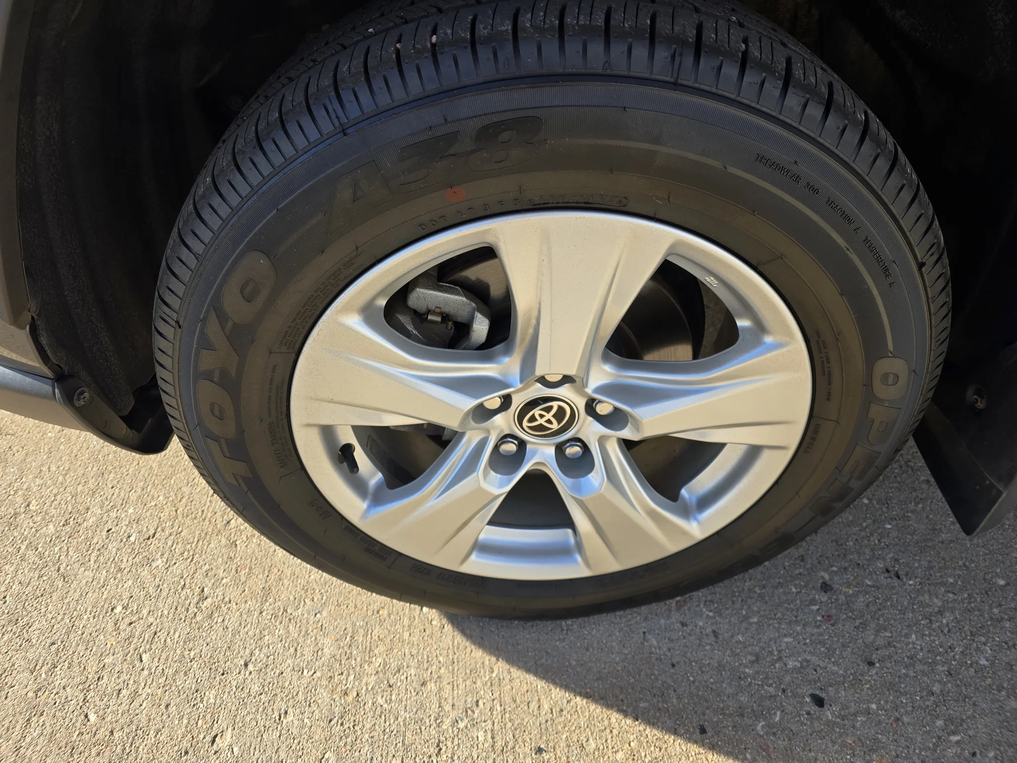 Used 2021 Magnetic Gray Metallic Toyota XLE image 9