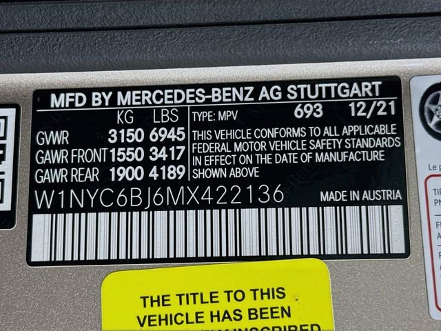 Used 2021 Silver Mercedes-Benz G 550 image 34