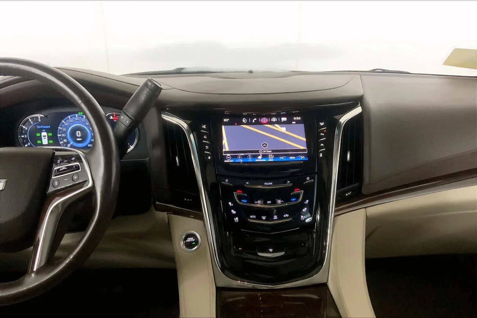 Used 2016 Crystal White Tricoat Cadillac Premium Collection image 7