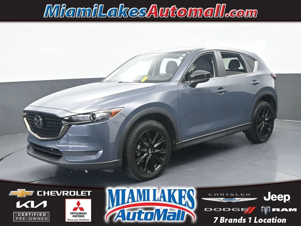 Used 2021 Polymetal Gray Mazda Carbon Edition image 1