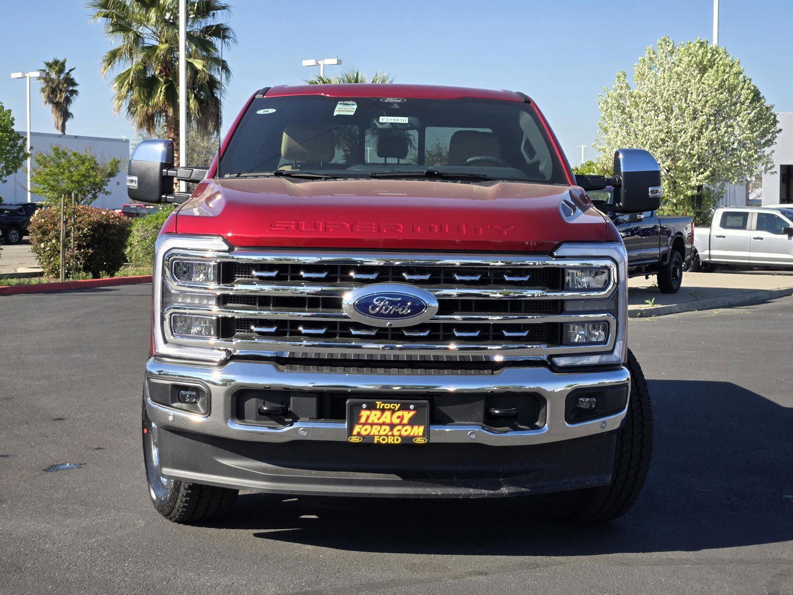 New 2026 Ruby Red Metallic Tinted Clearcoat Ford F-250® Lariat® image 2