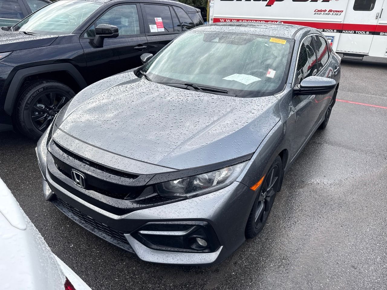 Used 2020 Gray Honda EX image 1