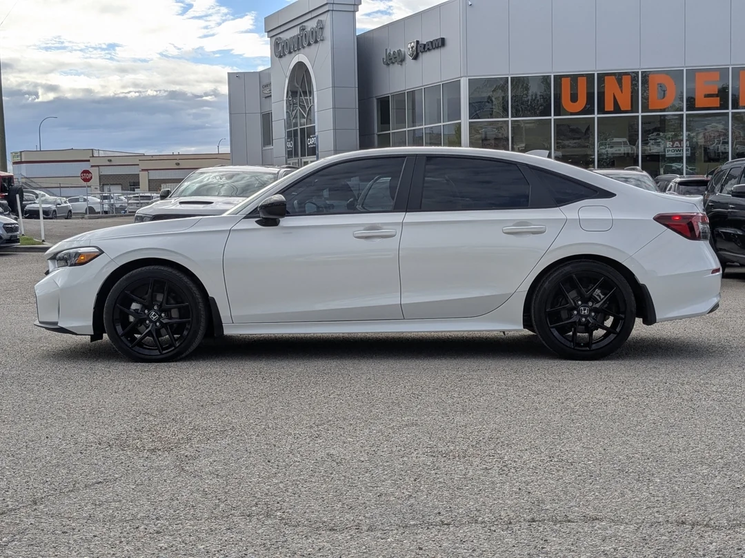 Certified Used 2025 White Honda Sport - - FWD - Honda Sensing Suite - Heated Seats - 9 Touchscreen - Wireless CarPlay & More! image 5