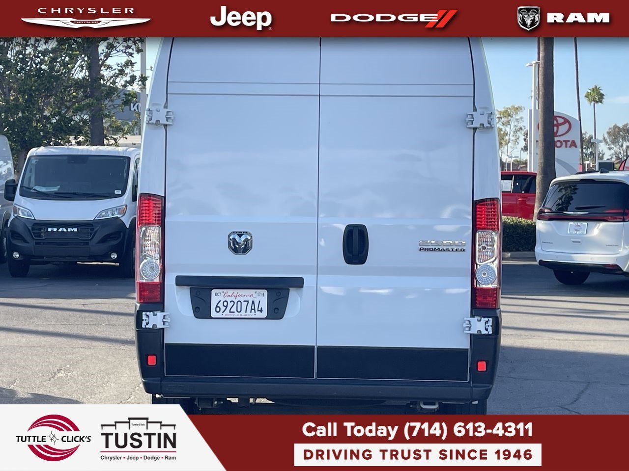Used 2025 Bright White Clearcoat Ram Tradesman image 14
