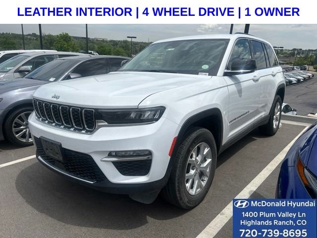 Used 2023 White/off-white Jeep Limited image 1