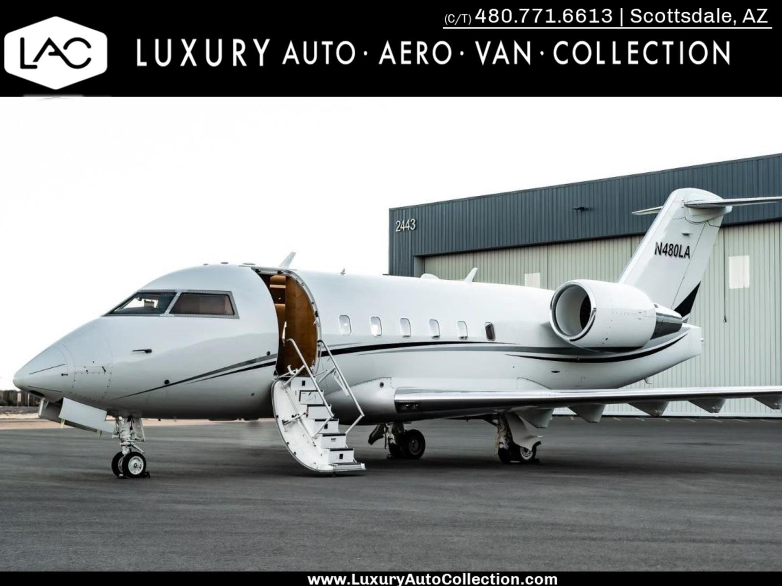 出航 1983 BOMBARDIER CHALLENGER 601 in Scottsdale #AN480LA | Luxury