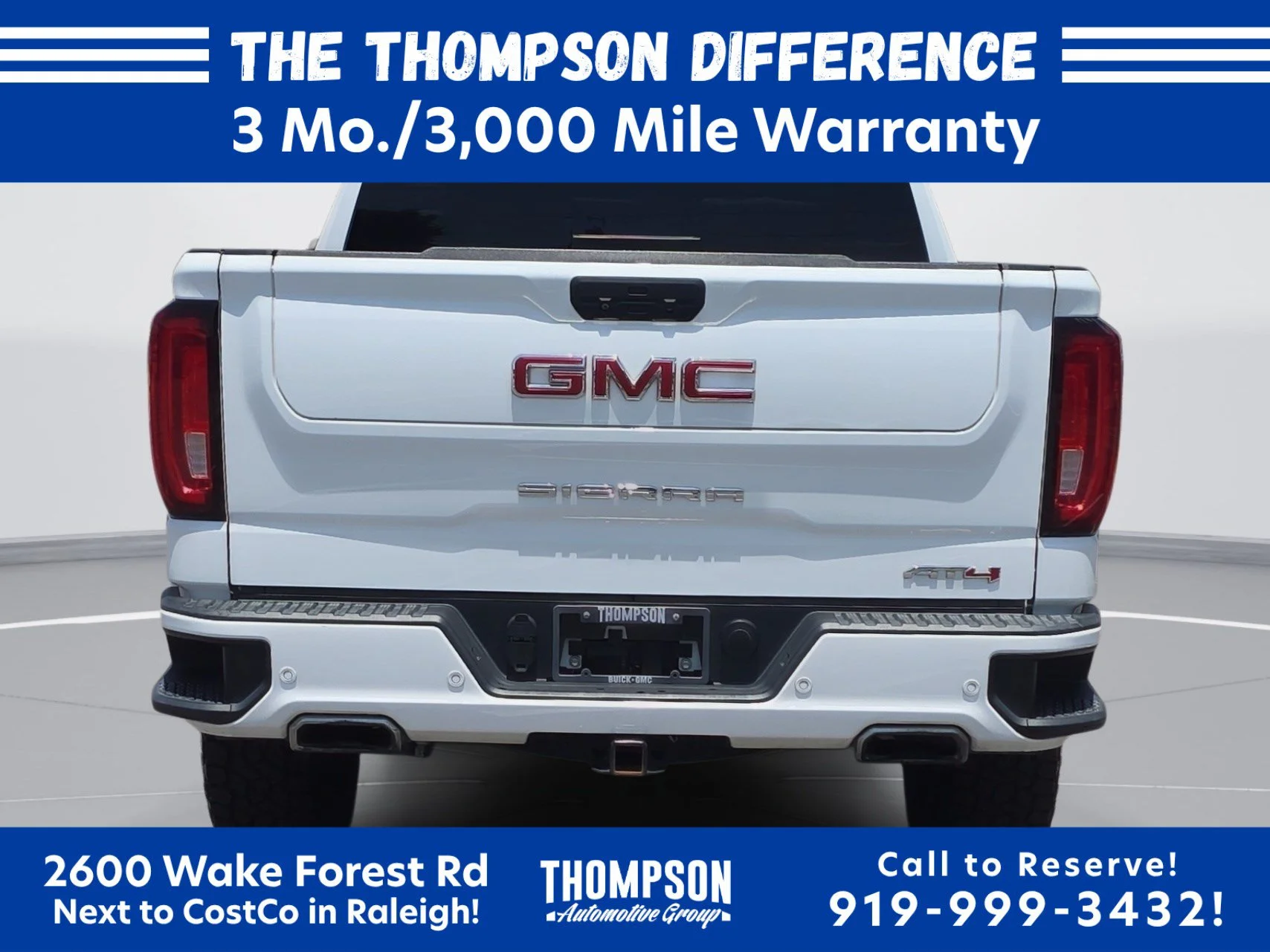 Used 2019 SUMMIT WHITE GMC AT4 image 4