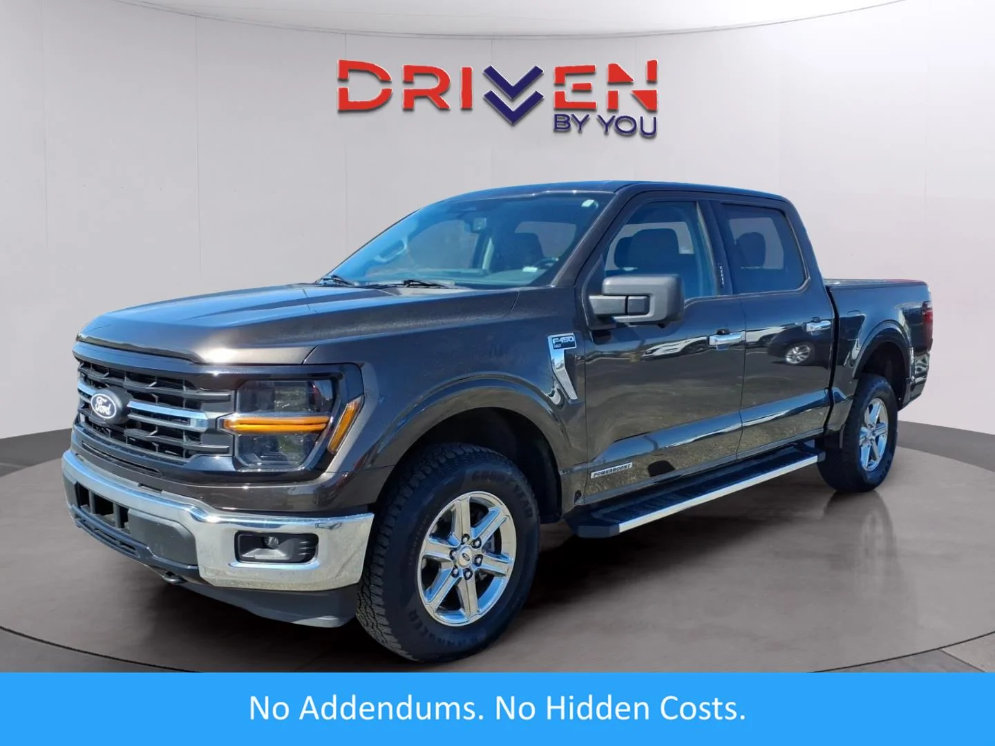 Used 2024 Darkened Bronze Metallic Brown Ford XLT image 1