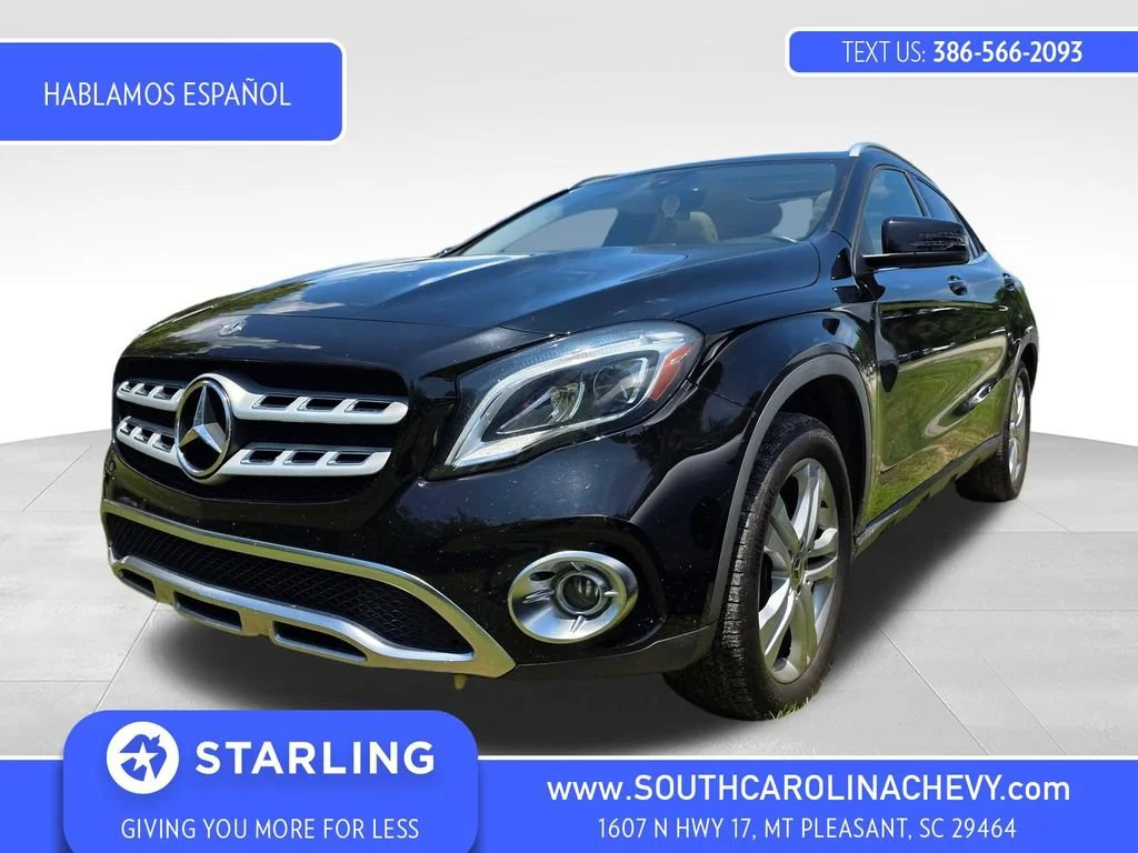Used 2018 Black Mercedes-Benz 4MATIC® image 1