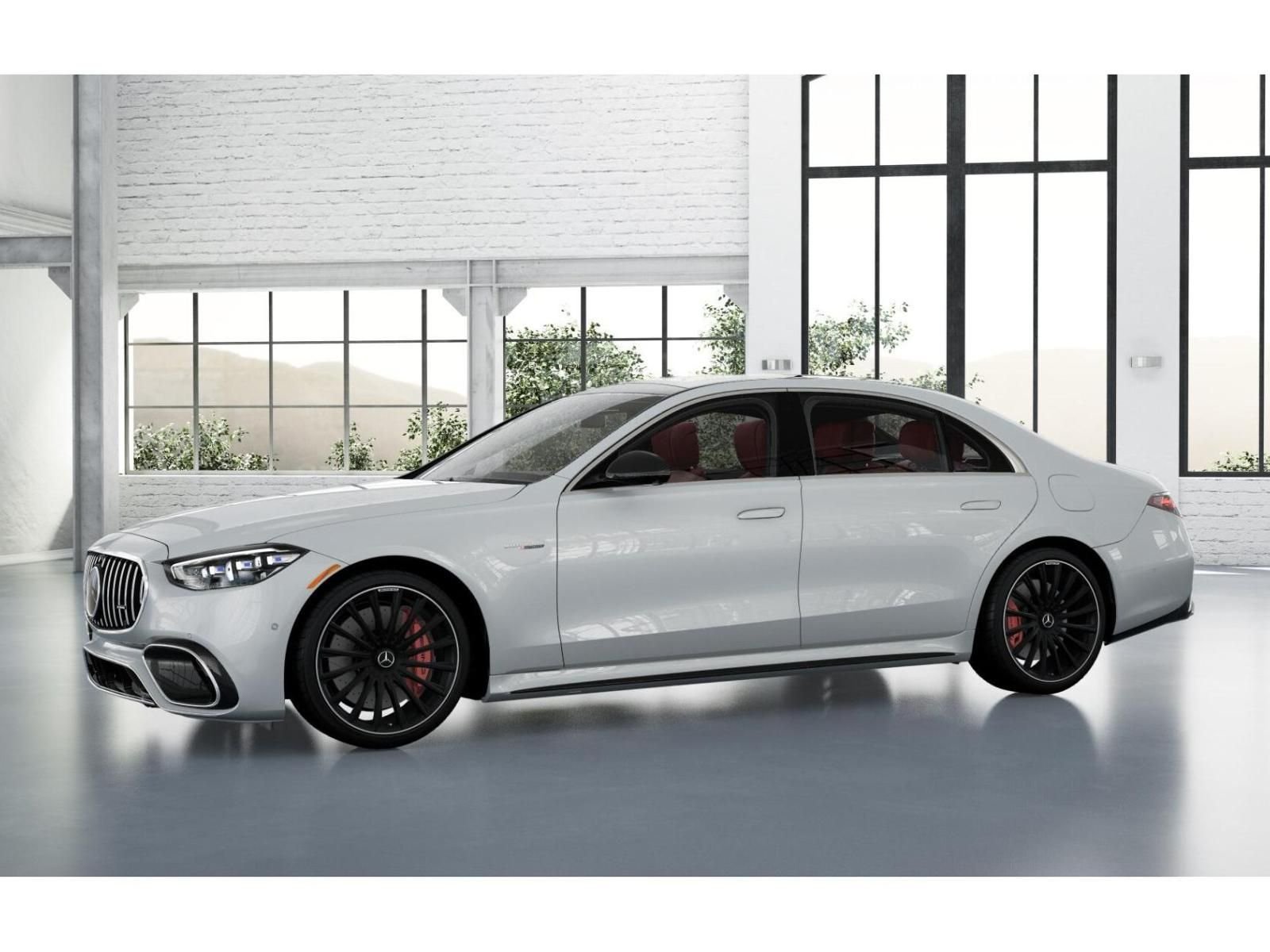 New 2026 MANUFAKTUR Moonlight White Metallic Mercedes-Benz S 63 E AMG® image 39